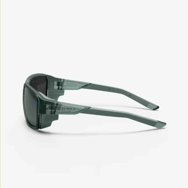 Lentes de sol deportivas polarizadas protecciones laterales mh 570 categoría 4 Verde Eucalipto - Imagen 7
