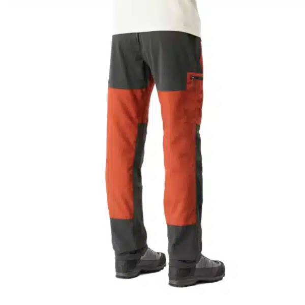 Pantalón de montaña y trekking resistentes Hombre Forclaz MT500 Simond Marrón 2