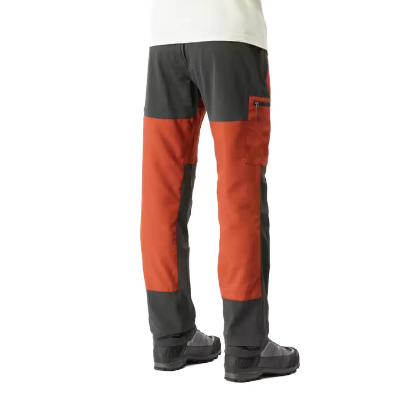 Pantalón de montaña y trekking resistentes Hombre Forclaz MT500 Simond Marrón 2