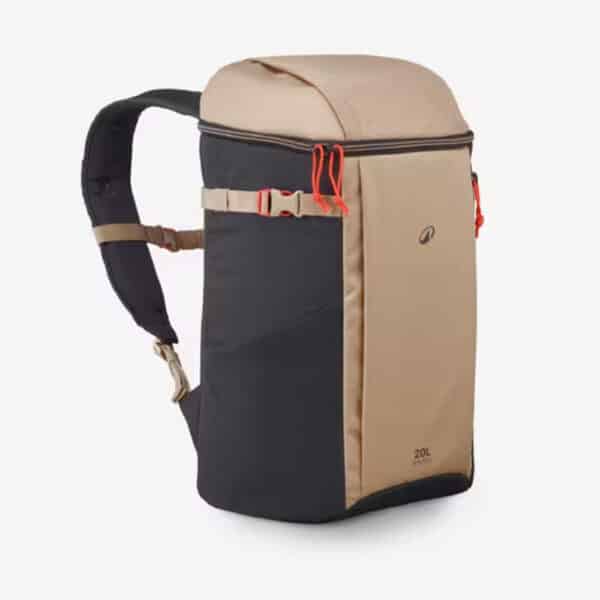 Mochila nevera 20 litros quechua ice compact 100 Beige Capuchino