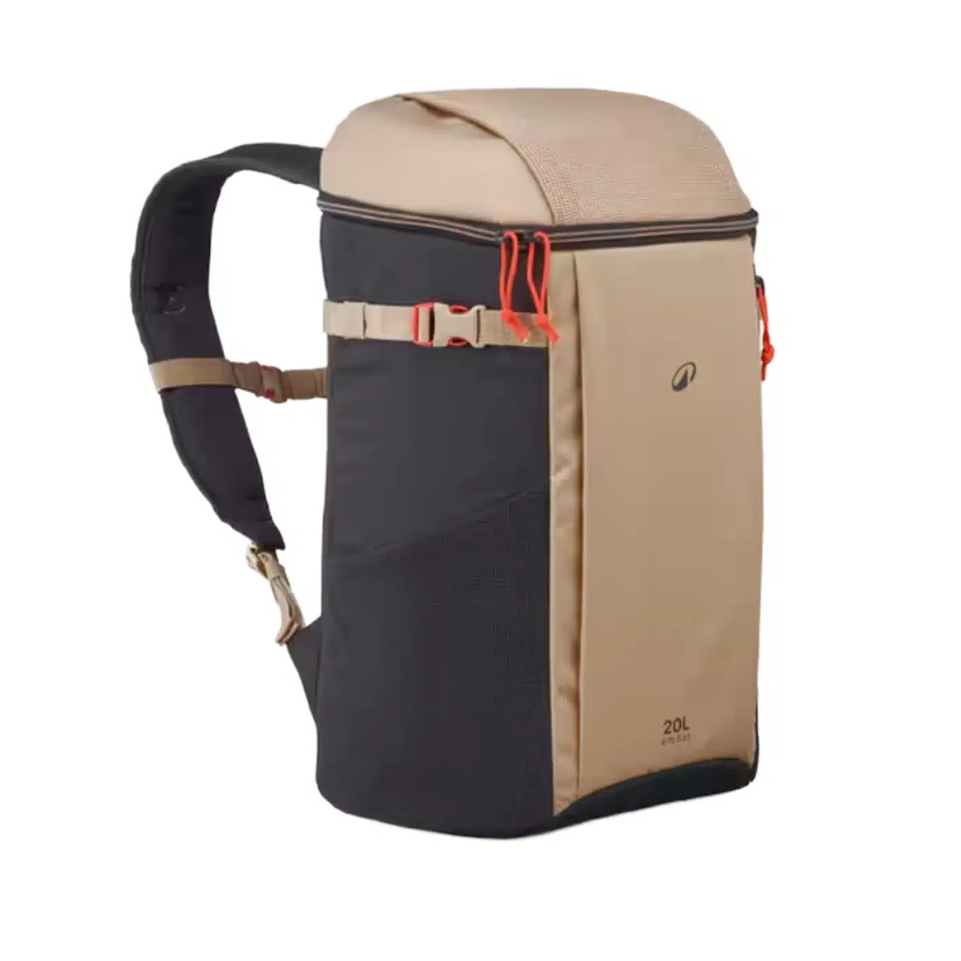 Mochila nevera 20 litros quechua ice compact 100 Beige Capuchino