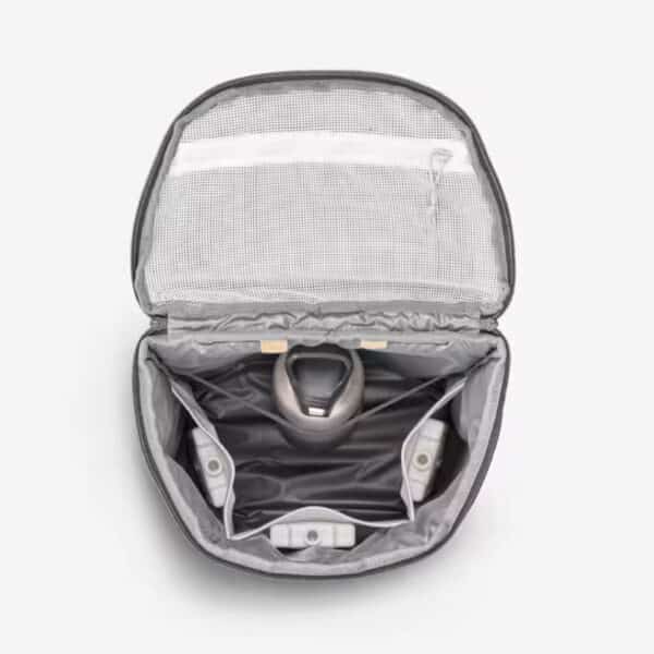 Mochila nevera 20 litros quechua ice compact 100 Beige Capuchino - Imagen 6