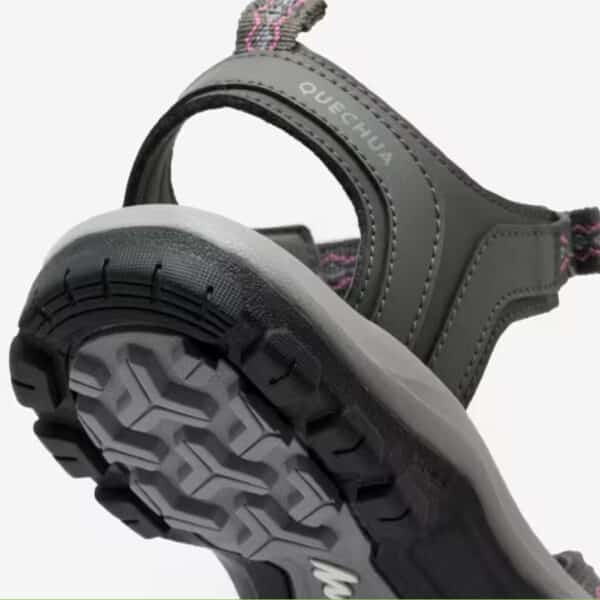 Sandalias de montaña y trekking Mujer Quechua NH500 Gris - Imagen 4