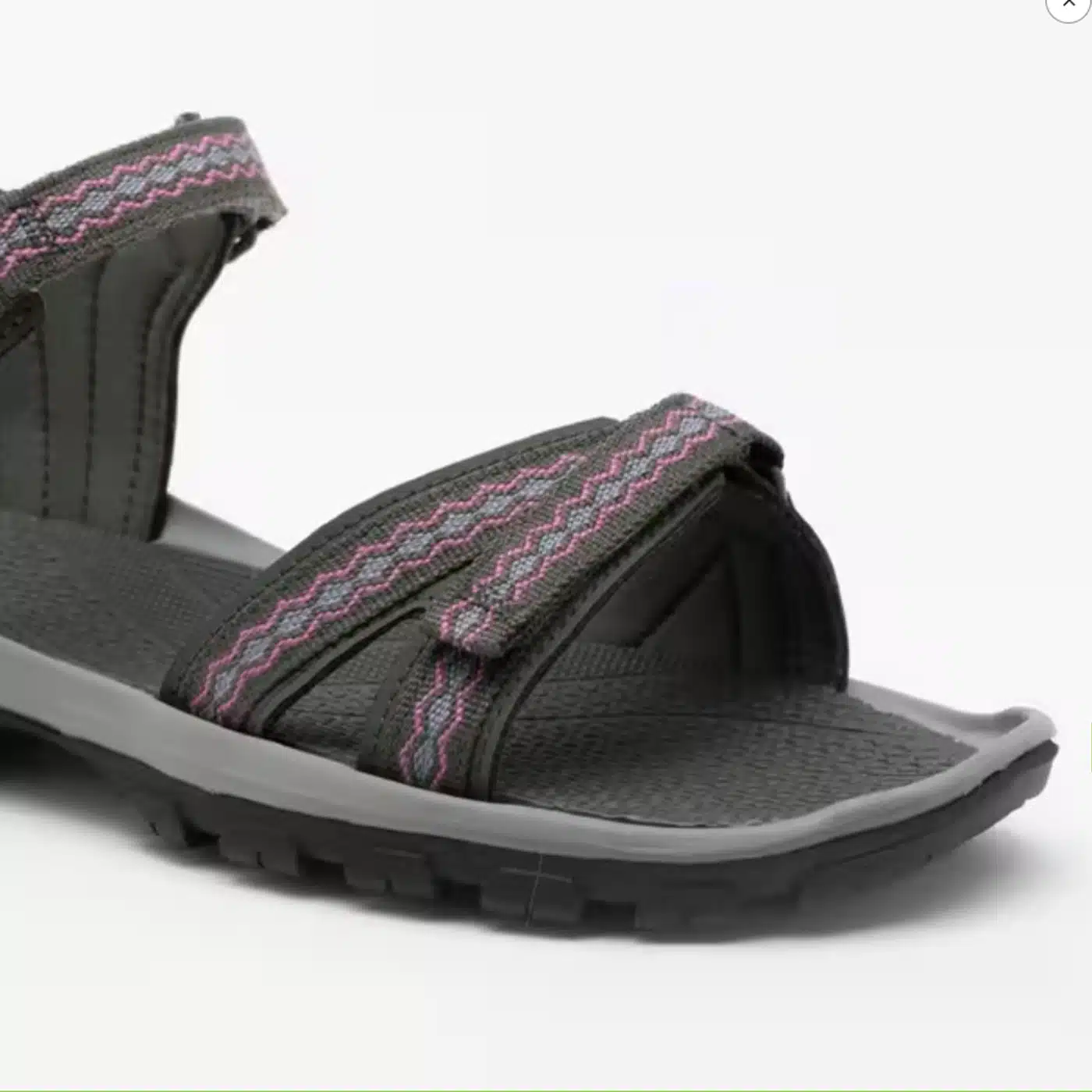 Sandalias de montaña y trekking Mujer Quechua NH500 Gris