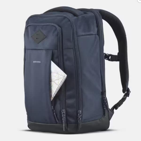 Mochila de montaña y senderismo 23L Quechua NH Escape 500 Azul Asfalto. Equipaje de mano - Imagen 5