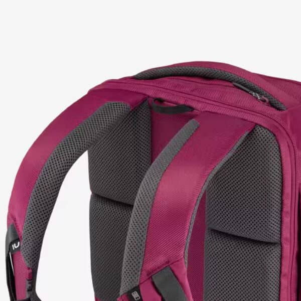 Mochila de montaña y senderismo 23L Quechua NH Escape 500 Morado Cereza. Equipaje de mano - Imagen 9