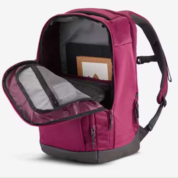 Mochila de montaña y senderismo 23L Quechua NH Escape 500 Morado Cereza. Equipaje de mano - Imagen 6