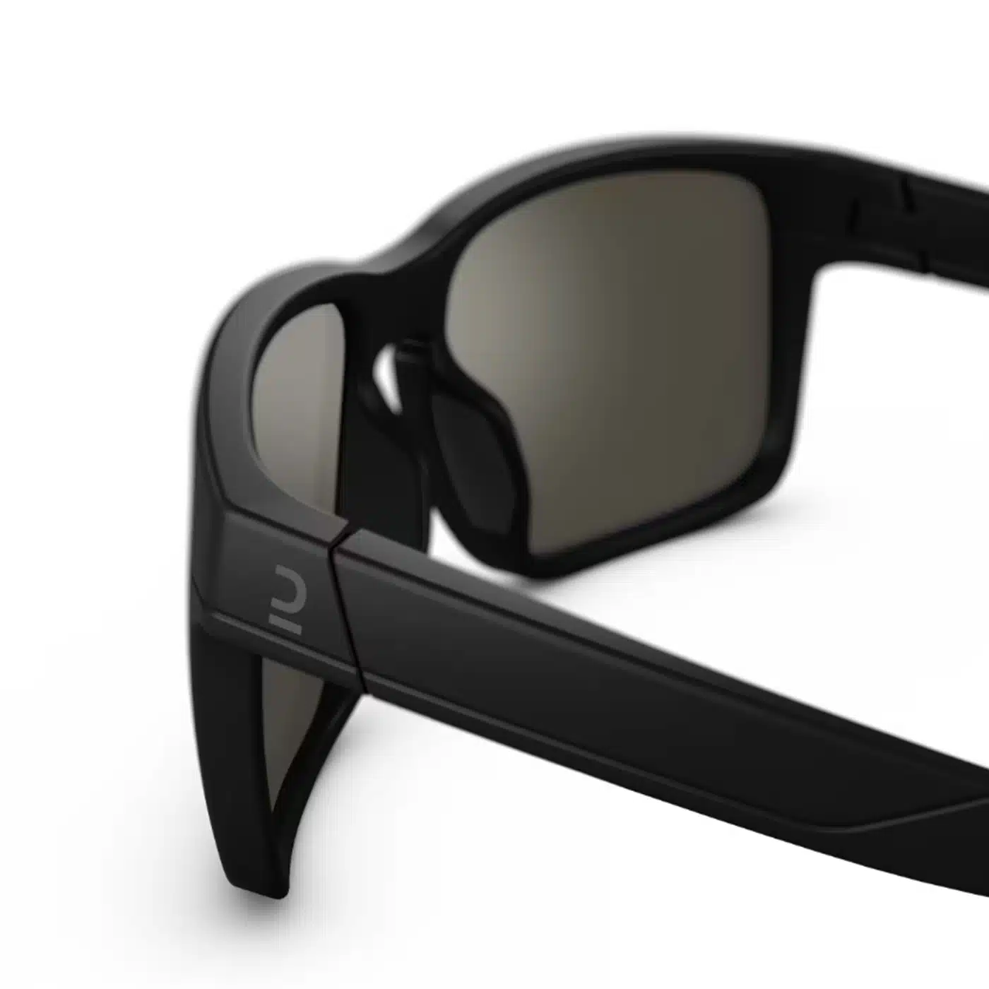 Lentes de sol deportivas polarizadas cat. 3 MH530 Quechua Negro Ahumado / Gris Asfalto 2