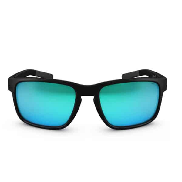 Lentes de sol deportivas polarizadas cat. 3 MH530 Quechua Negro Ahumado / Gris Asfalto - Imagen 4