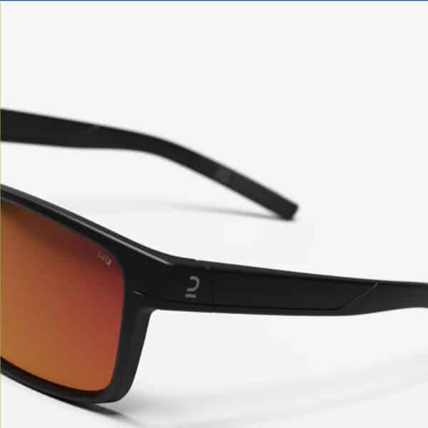 Lentes de sol deportivas polarizadas cat. 3 MH530 Quechua Negro Ahumado - Imagen 4