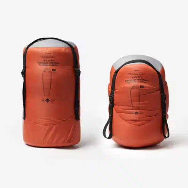 Bolsa de dormir guata -5°C con forma de momia Forclaz MT500 Marrón Cobrizo - Imagen 2