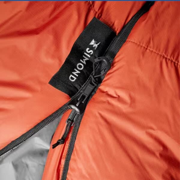 Saco de dormir guata -5°C con forma de momia Forclaz MT500 Marrón Cobrizo - Imagen 6