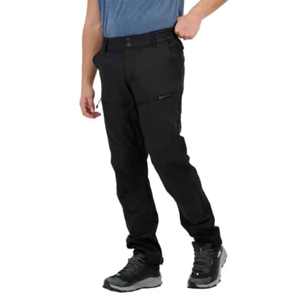 Pantalón de Trekking y Montaña Hombre Whistler Avatar Boriken Negro