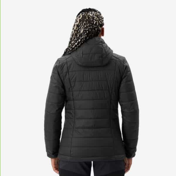 Chaqueta acolchada montaña y trekking con capucha Mujer Forclaz MT100