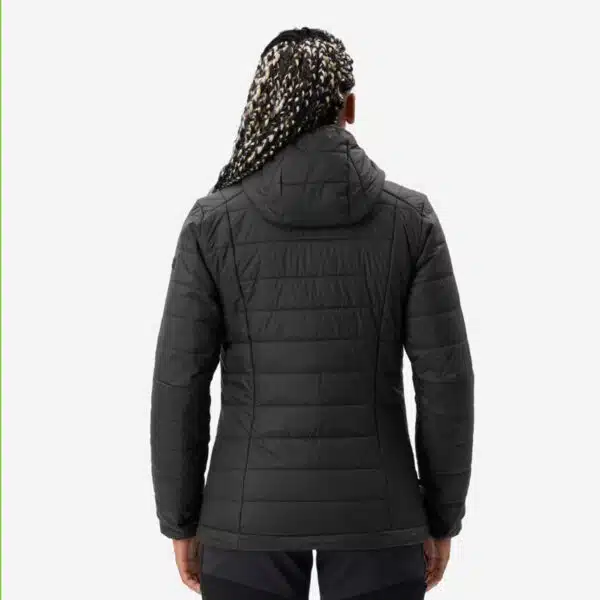 Chaqueta acolchada montaña y trekking con capucha Mujer Forclaz MT100