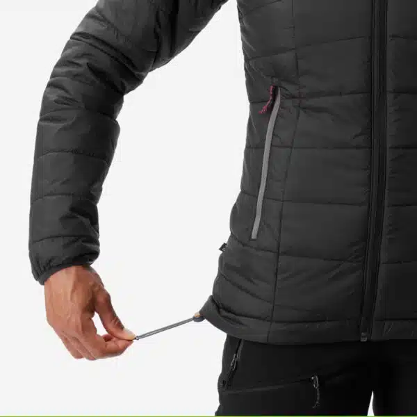 Chaqueta acolchada montaña y trekking con capucha Mujer Forclaz MT100