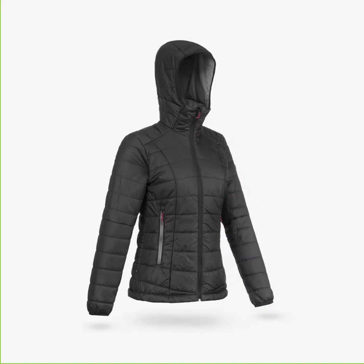 Chaqueta acolchada montaña y trekking con capucha Mujer Forclaz MT100