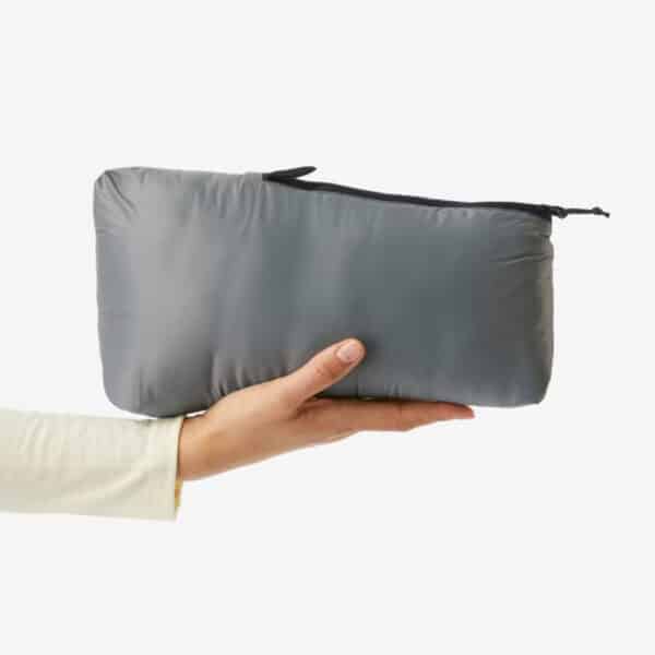 Plumífero de montaña y trekking con capucha Mujer Forclaz MT100