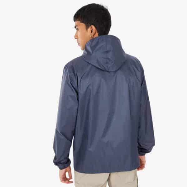 Casaca impermeable compacto full zip Raincut Quechua