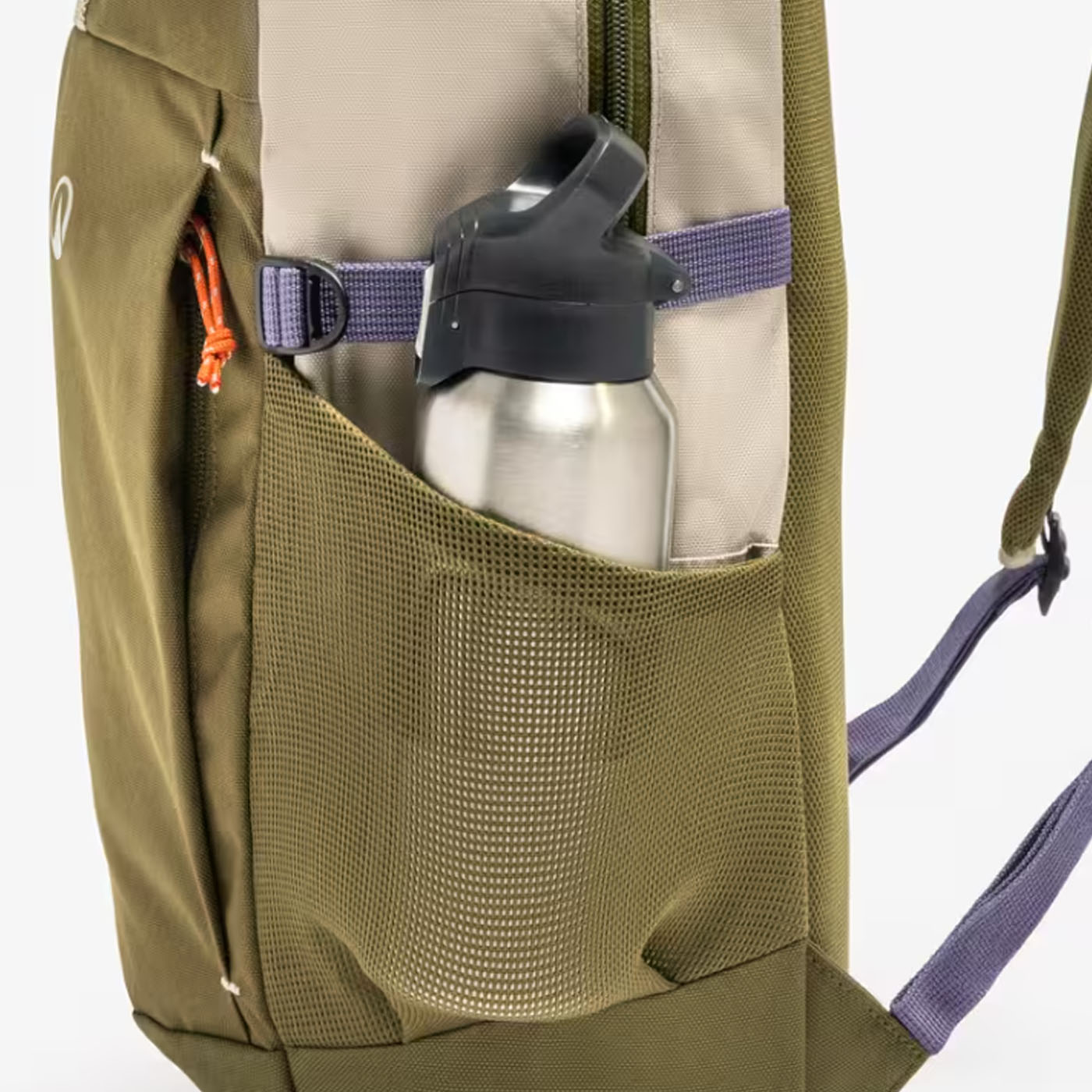 Mochila 20L, Arpenaz 100 Verde Oliva