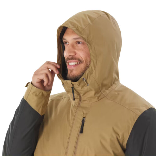 Abrigo de montaña y nieve impermeable con capucha Hombre Quechua NH500