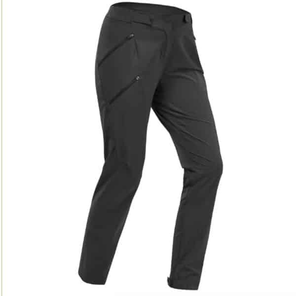 Pantalón de trekking Mujer Quechua MH500 negro