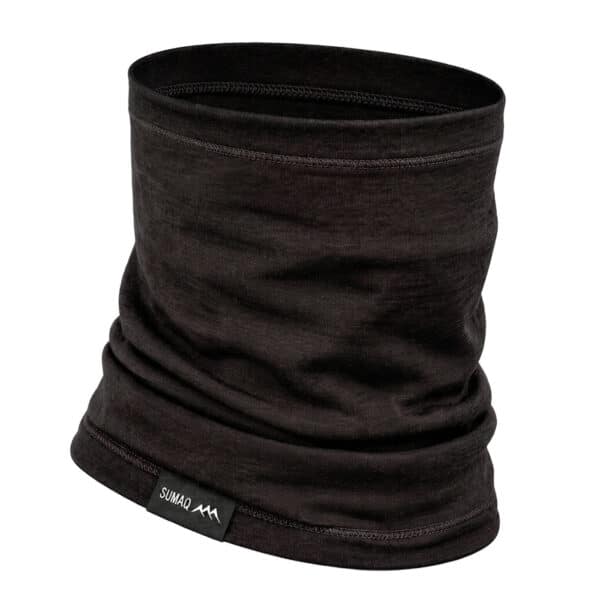 BRAGA DE CUELLO LANA MERINO WARM W500 SUMAQ NEGRO