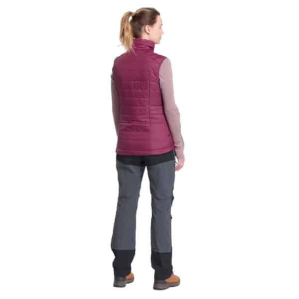 CHALECO ACOLCHADO DE TREKKING MUJER MT100 FORCLAZ