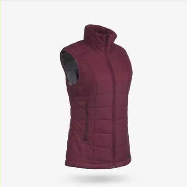 CHALECO ACOLCHADO DE TREKKING MUJER MT100 FORCLAZ