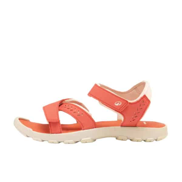 SANDALIAS MONTAÑA Y TREKKING MUJER NH100 QUECHUA NARANJA