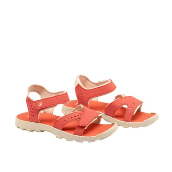 SANDALIAS MONTAÑA Y TREKKING MUJER NH100 QUECHUA NARANJA