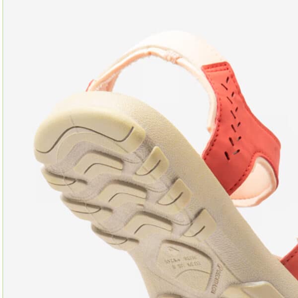 SANDALIAS MONTAÑA Y TREKKING MUJER NH100 QUECHUA NARANJA