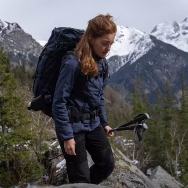 Chaqueta acolchada de trekking Mujer MT50 Forclaz