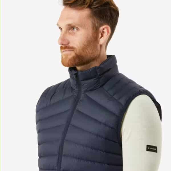 Chaleco de plumas de trekking Hombre MT100 Forclaz